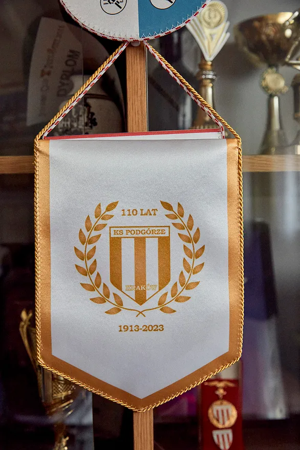 Proporzec KS Podgórze na 110-lecie klubu, 2025